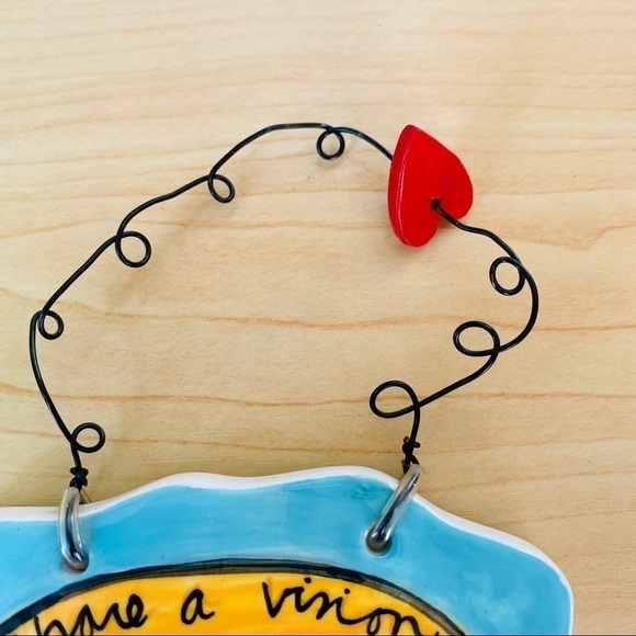 Sandra Magnasum for Silvestri "They share a vision" wall hanging - Picture 3 of 10